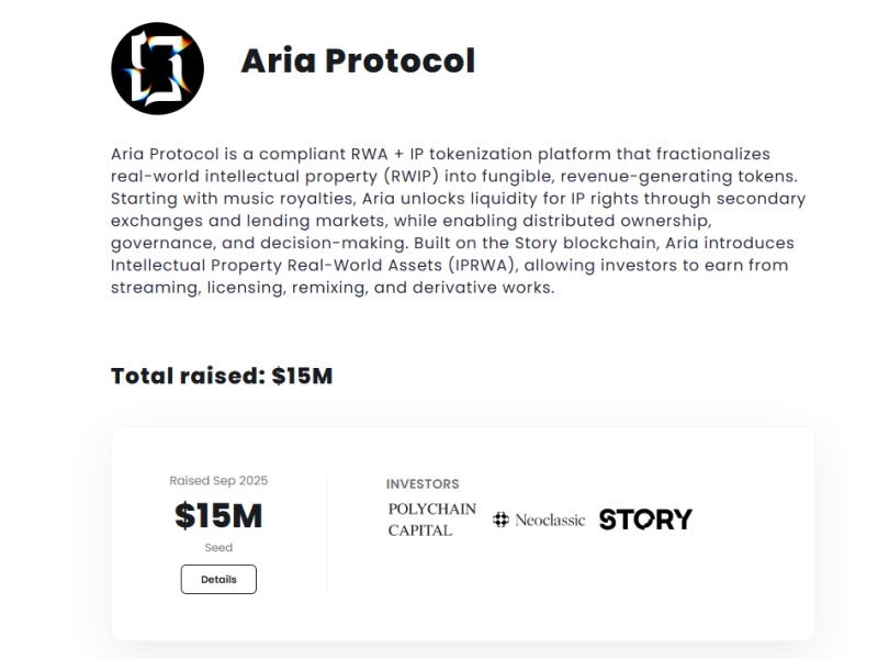 Aria Protocol(ARIAIP)币详细介绍